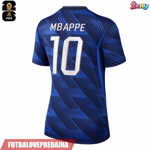 Lacne Ženy Futbalové dres Francúzsko Kylian Mbappe #10 MS 2026 Krátky Rukáv - Domáci